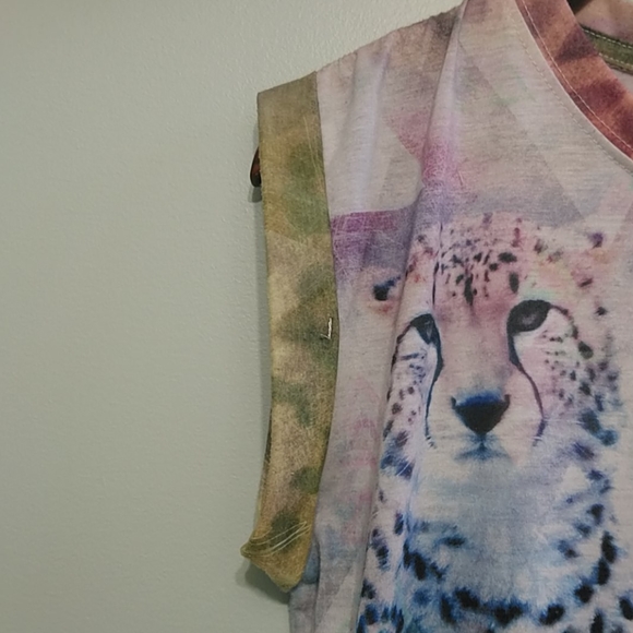 SWS leopard colorful graphic shirt - Picture 4 of 6